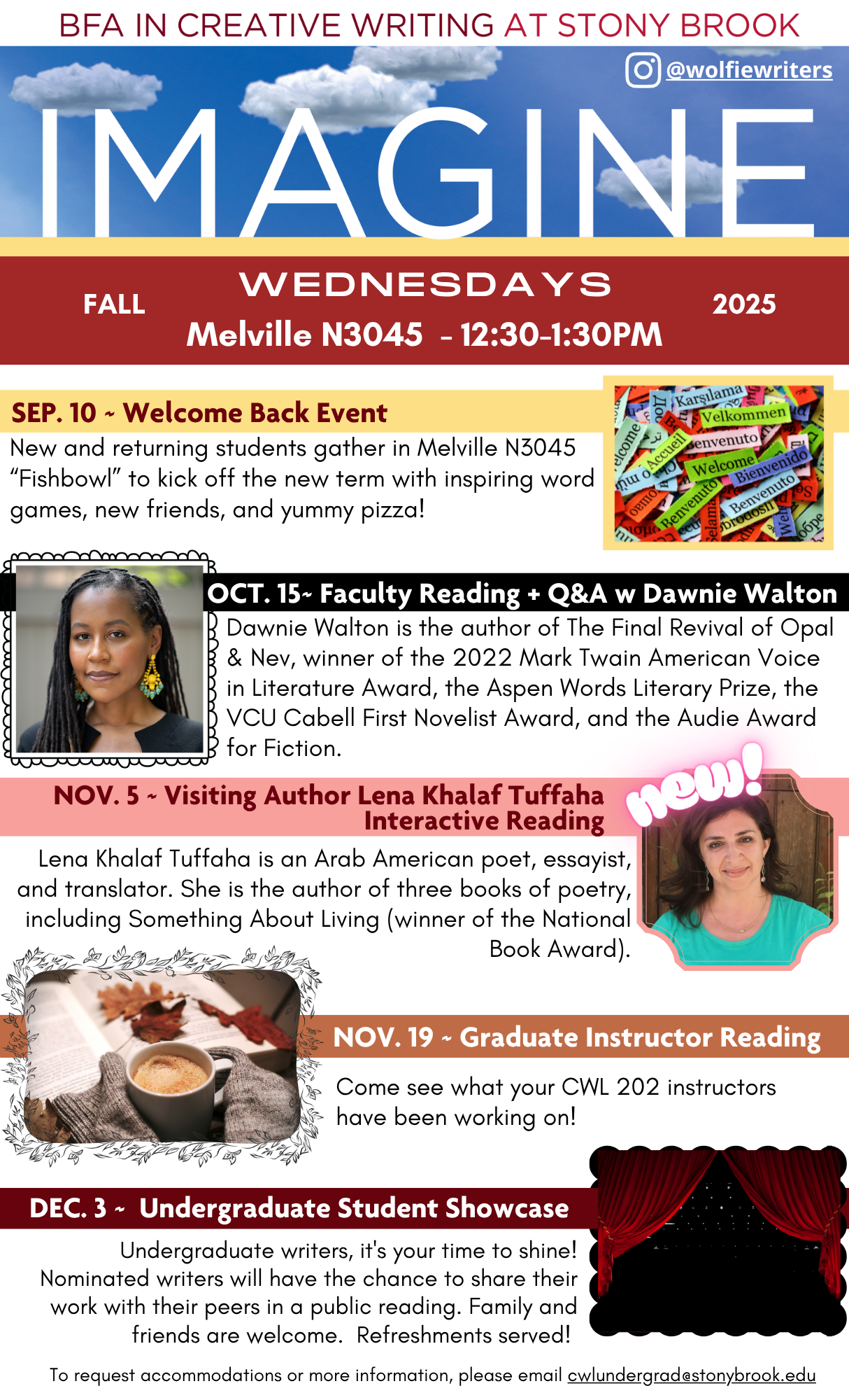 Fall 2025 IMAGINE Events