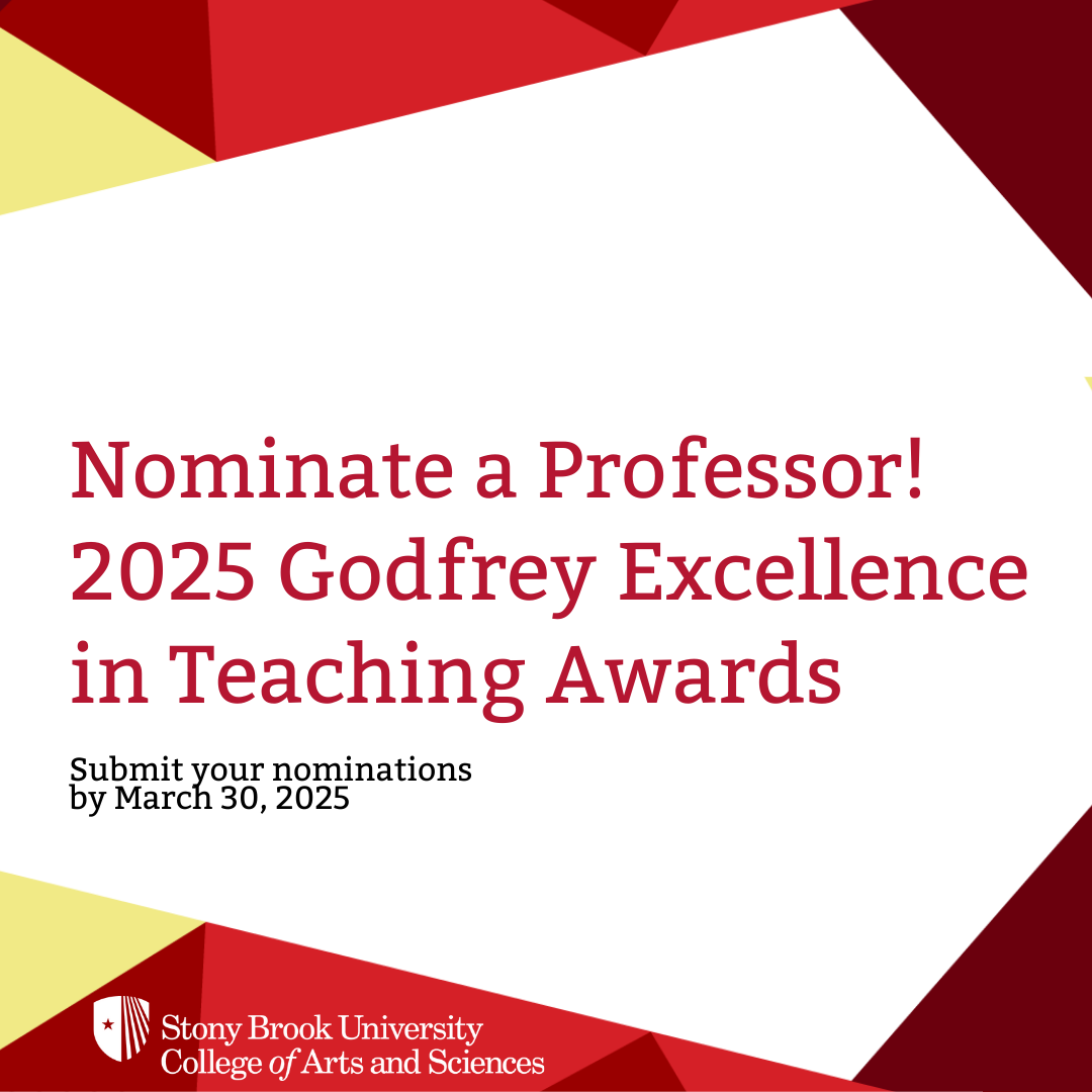 Nominate your profs for the Godfrey Excellence in Teaching Awards