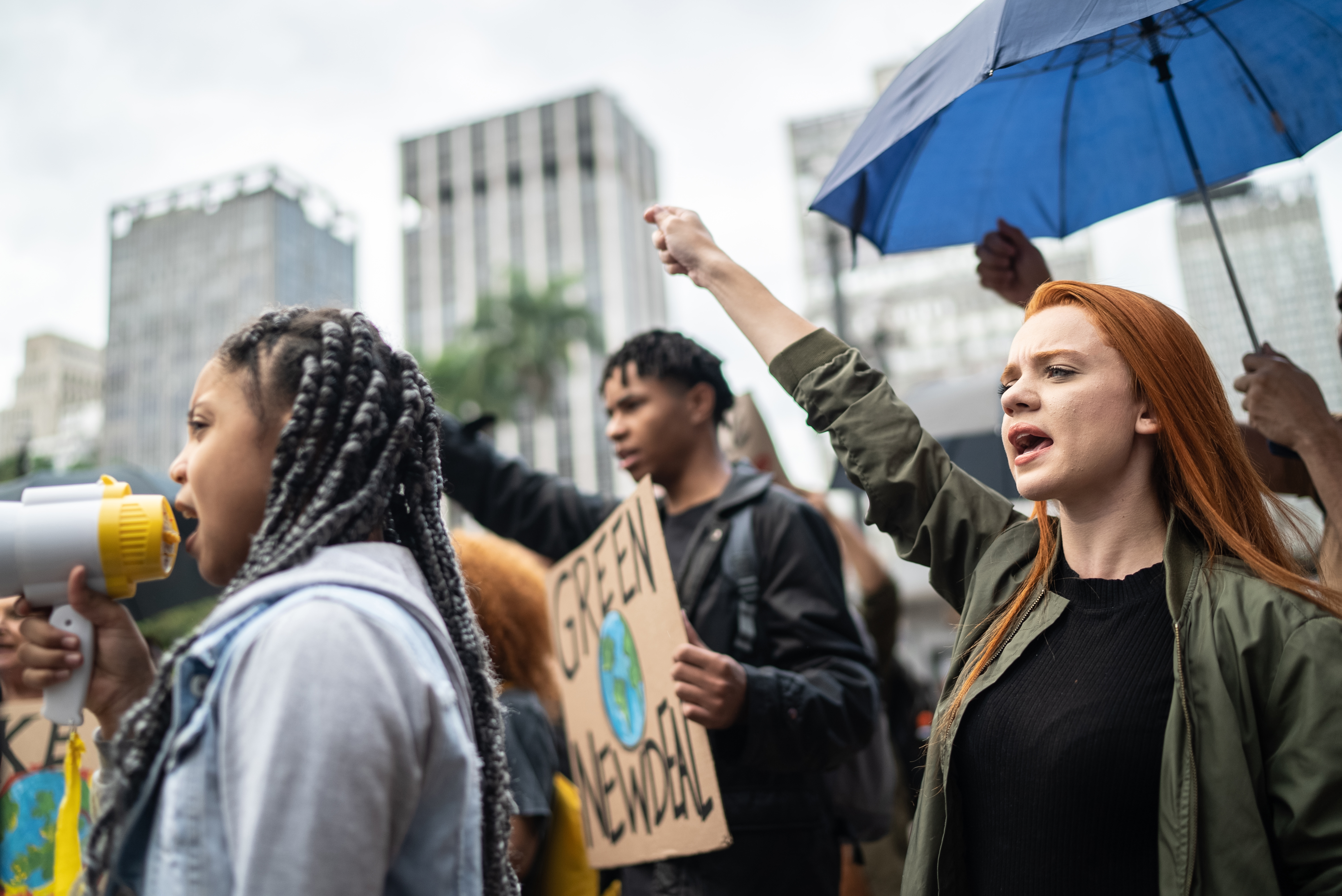 climate protest image