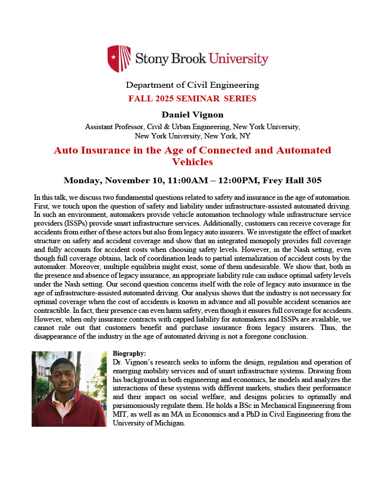 Daniel Vignon Abstract and Bio