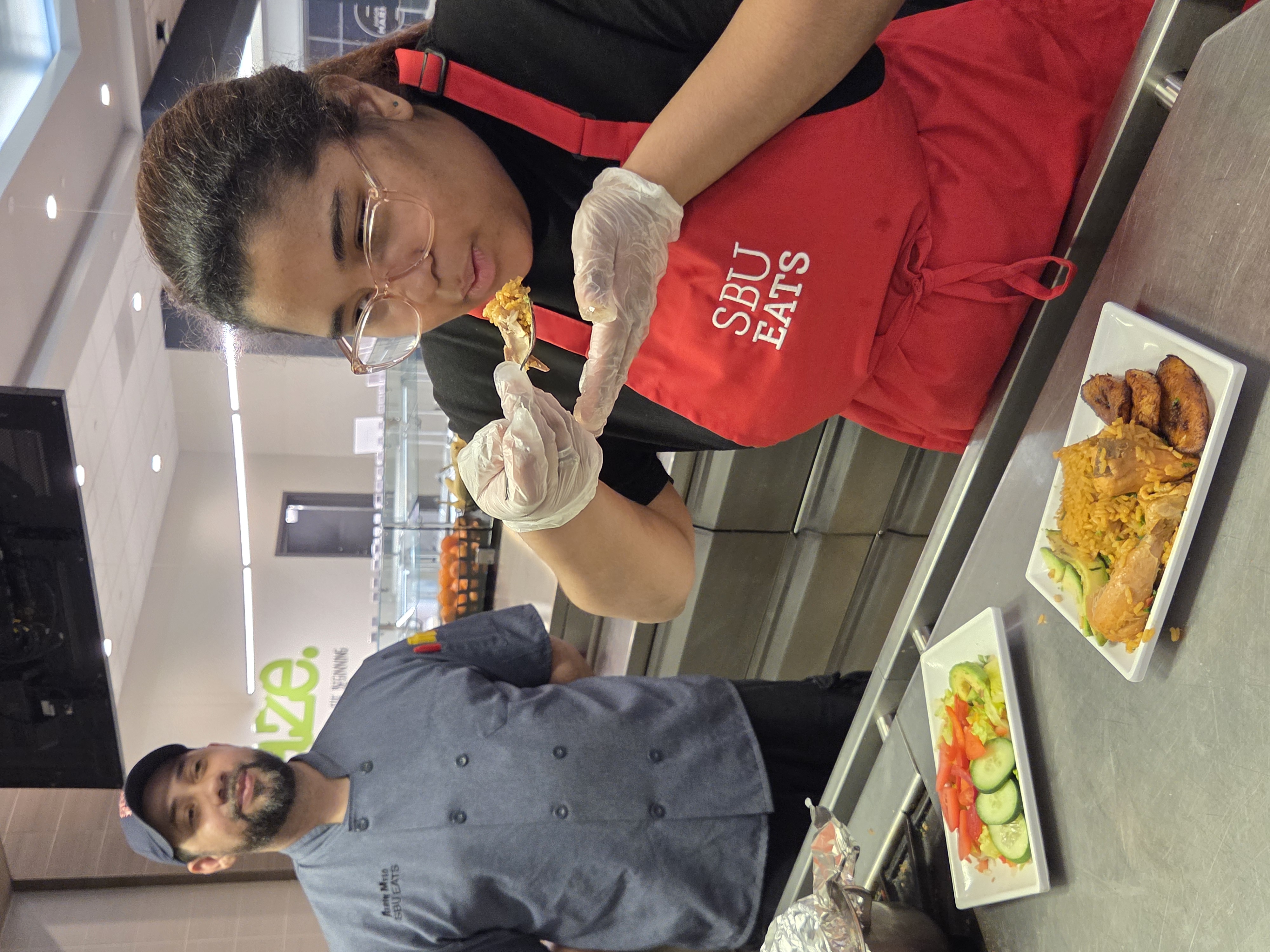 Clari Guzman and Chef Melo