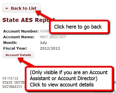 aes reports instructions 8