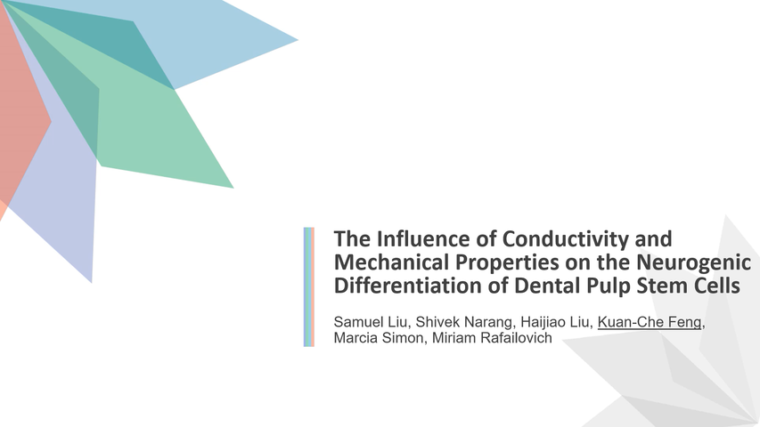 The Influence of Conductivity and Mechanical Properties on the Neurogenic Differentiation of Dental Pulp Stem Cells