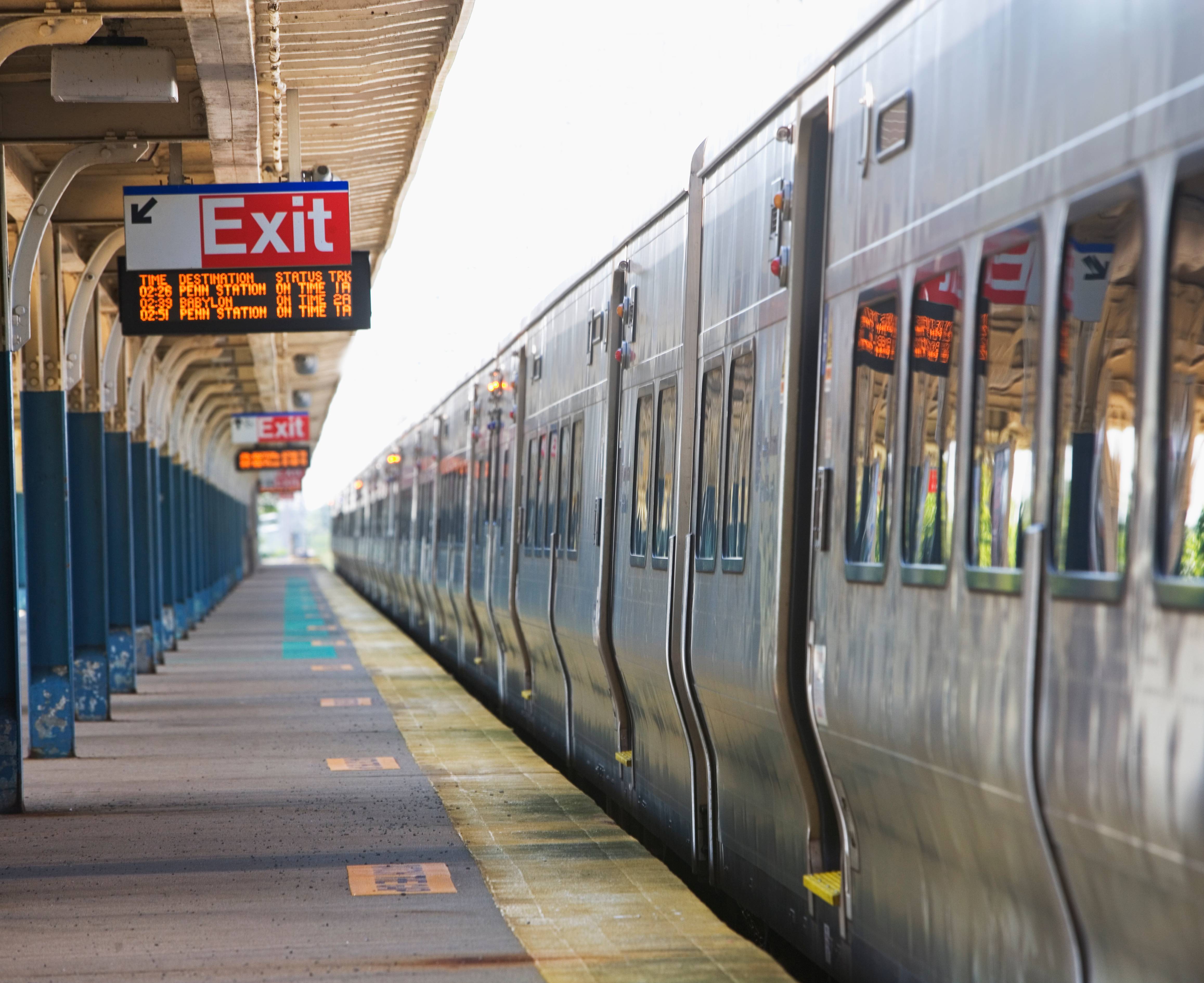 train on platform