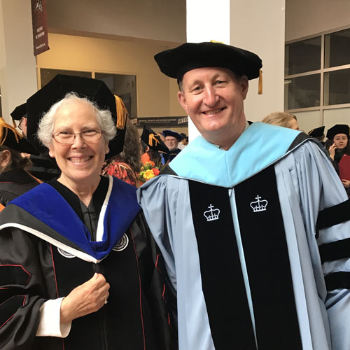 Linda Padwa, Associate Director of Science Education, received her Ph.D. in Science Education.  