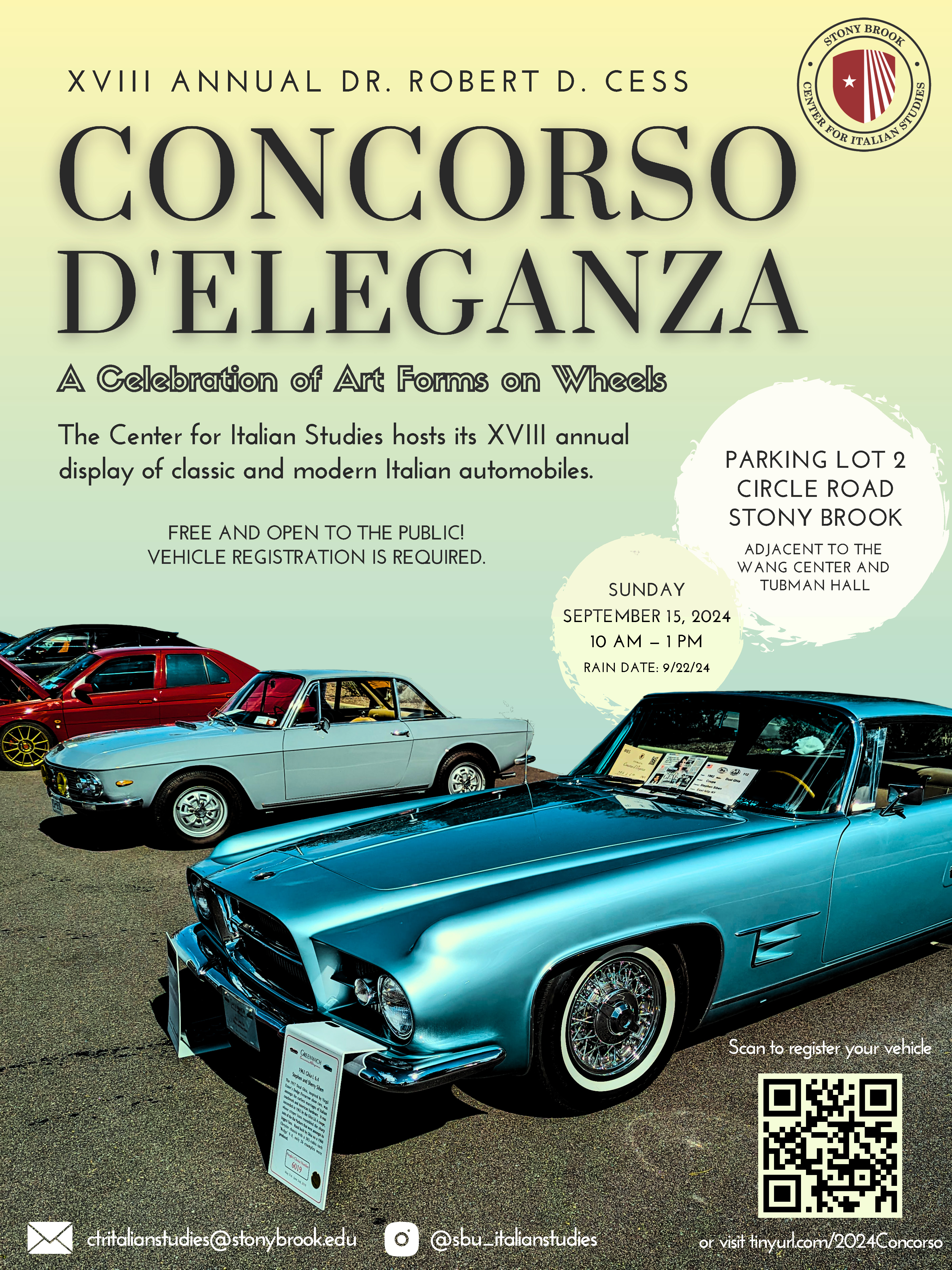 2024 Concorso Flier