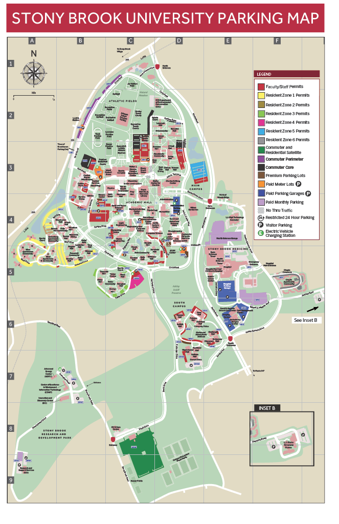 Where to Park Map Image