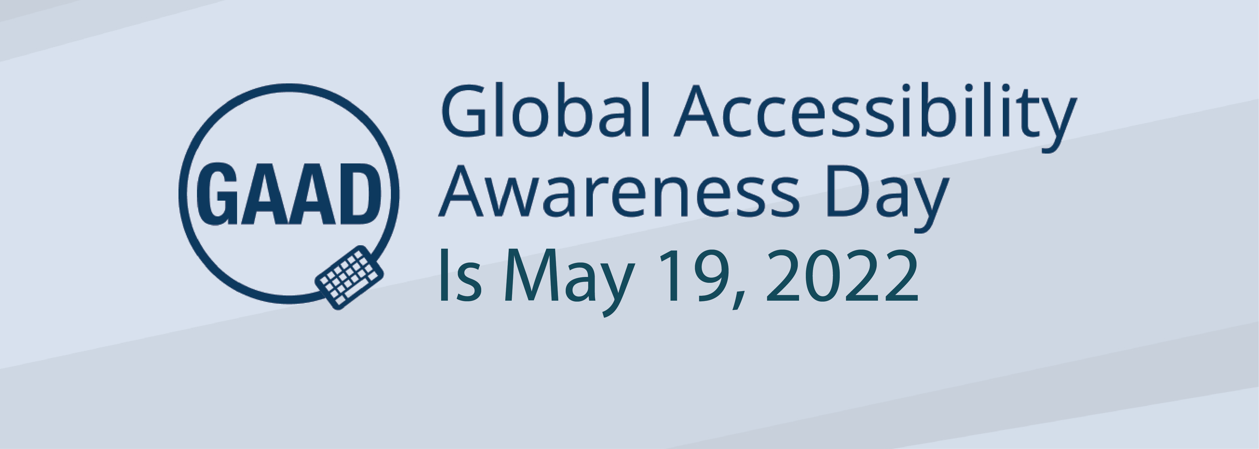 Global Accessibility Awareness Day Logo 