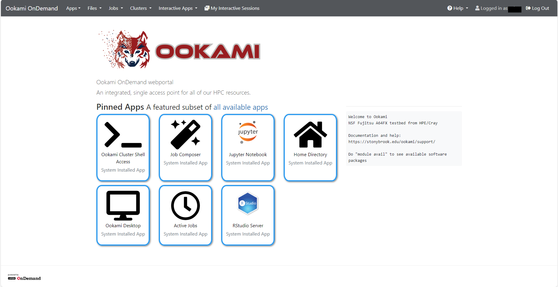 OOD Dashboard