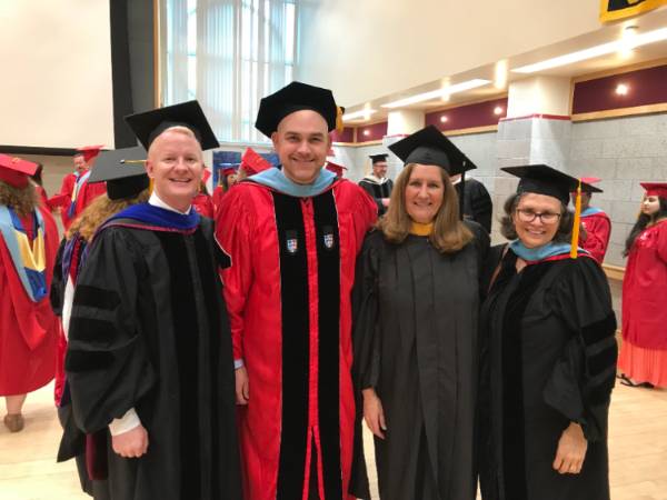 Higher Education Administration Faculty at Graduation