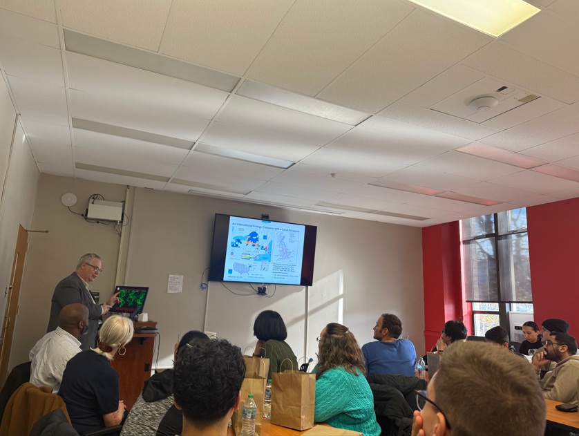 Chris Cavanagh at the SPIR Energy Workforce Lunch and Learn