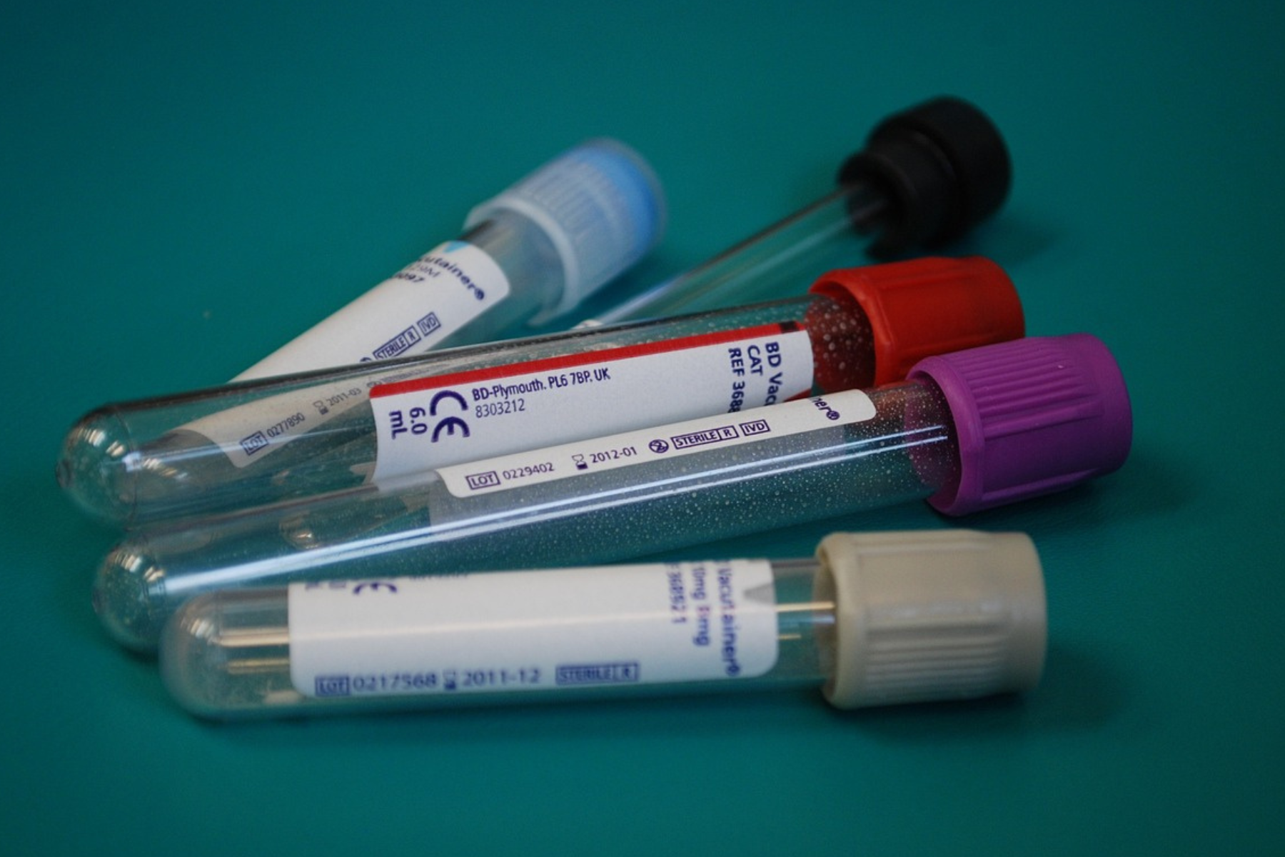 medical testing tubes