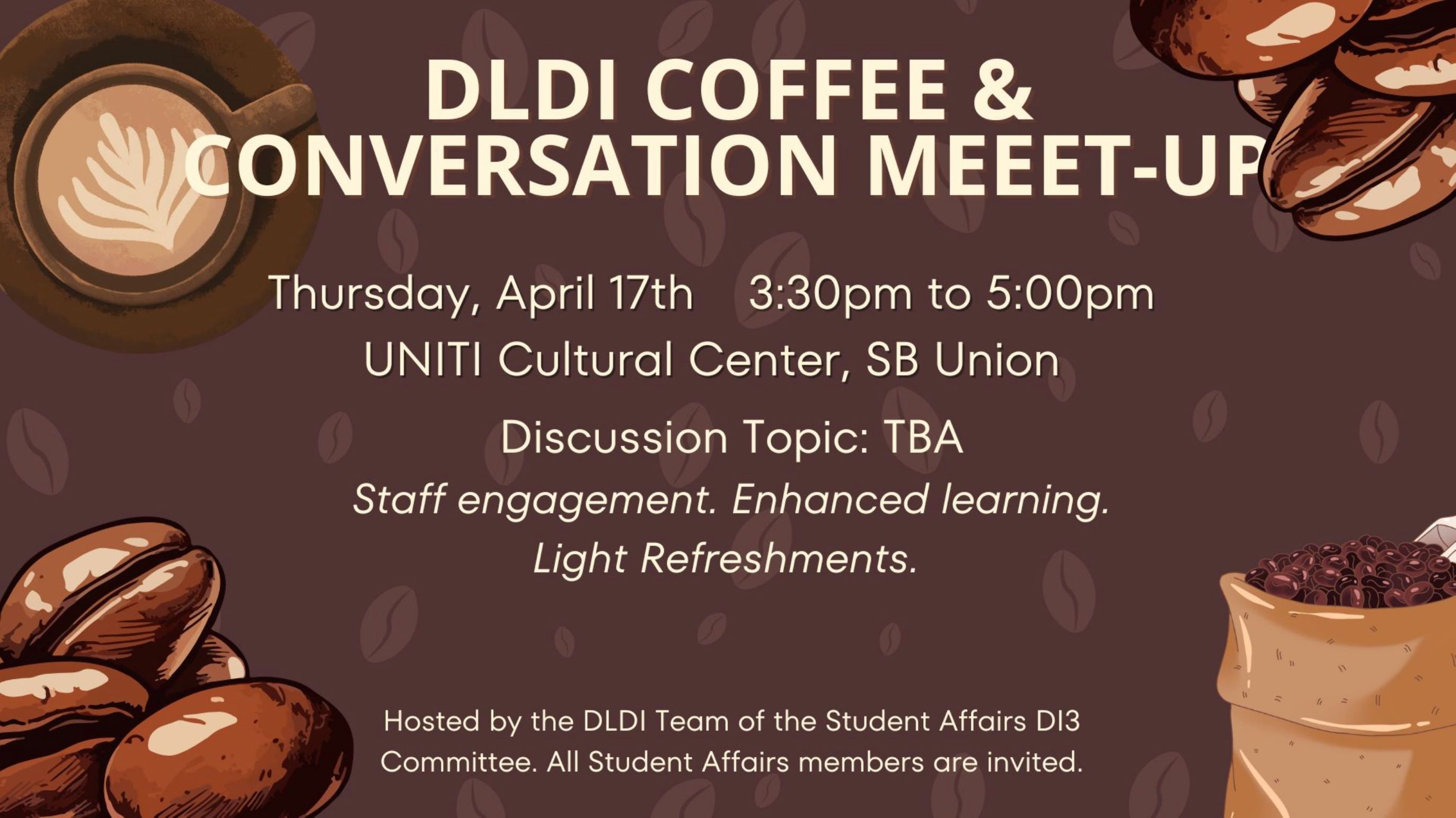 DLDI Coffee & Conversation Meet-up 04.17.2025