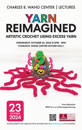 Yarn Reimagined: Artistic Crochet Using Excess Yarn poster